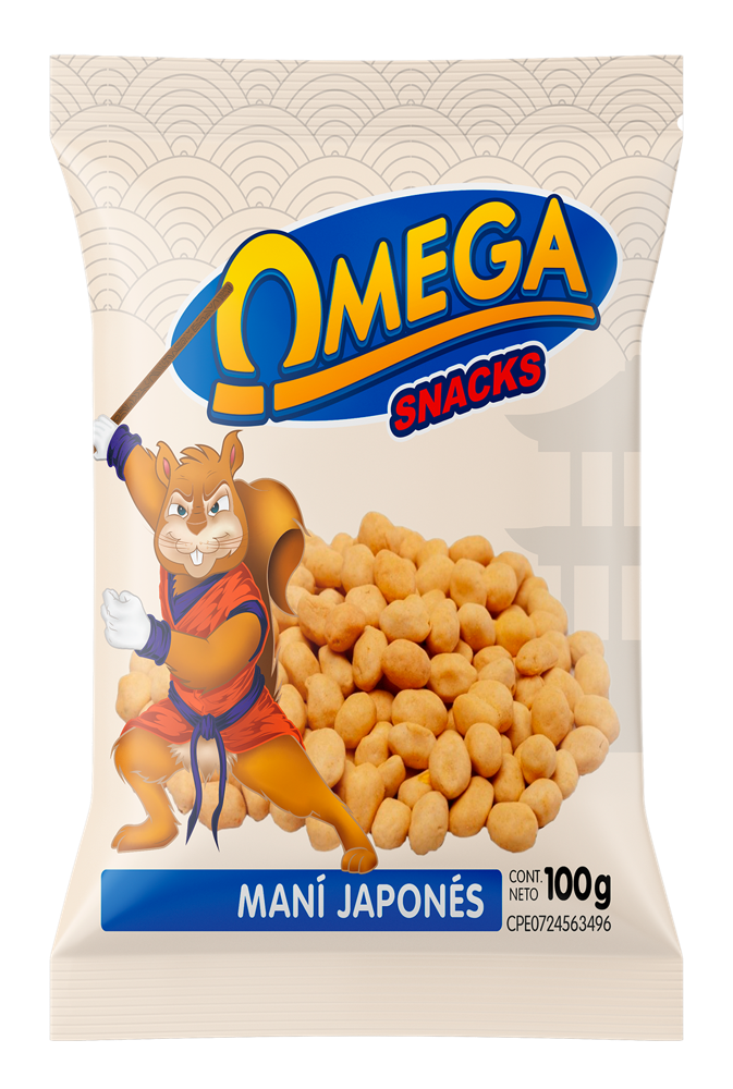 Maní Japonés Omega