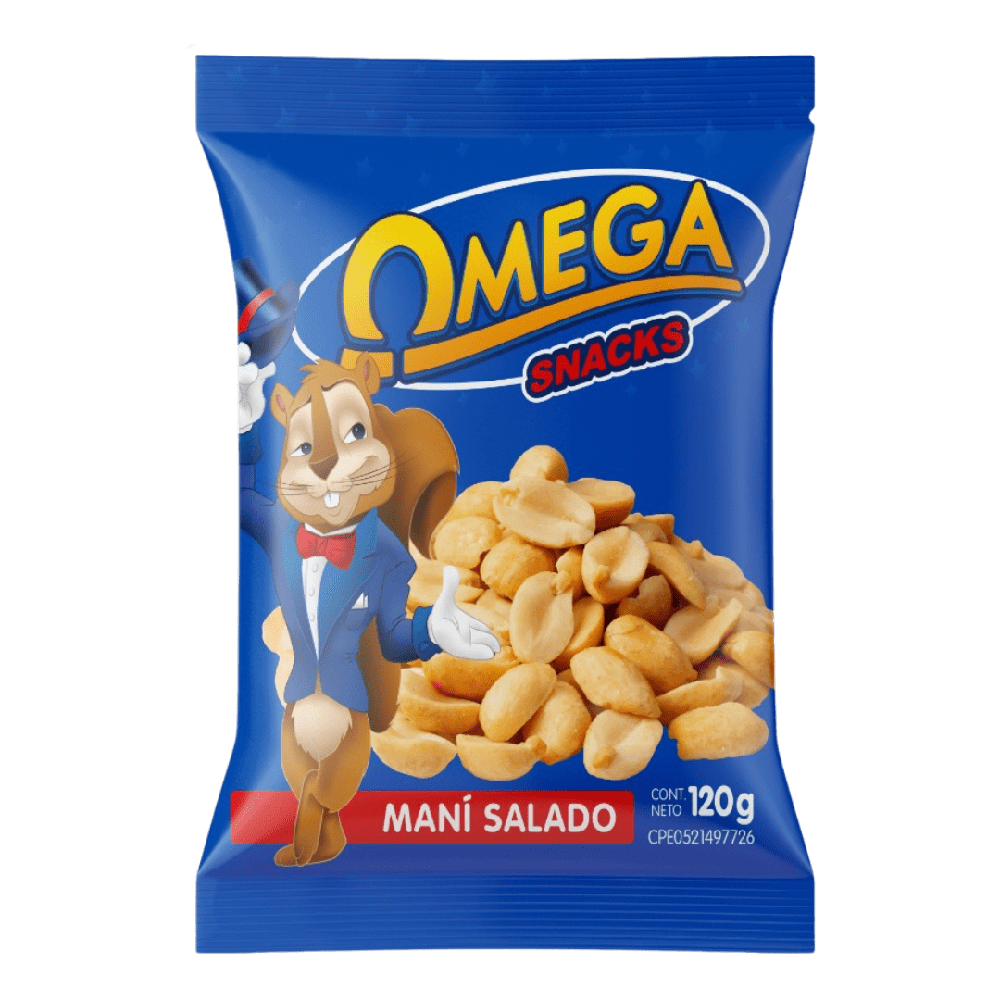 Maní Salado Omega